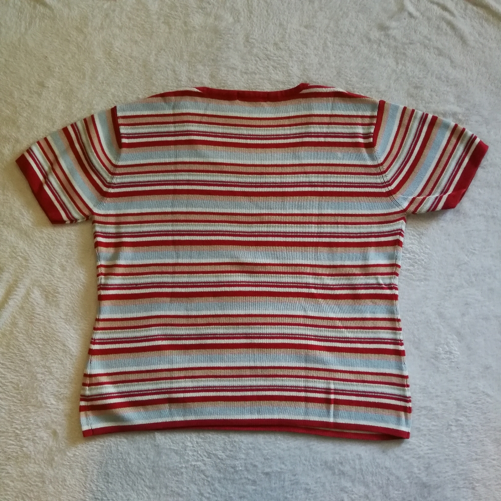 Calico Striped Tee - Picture 3 of 3